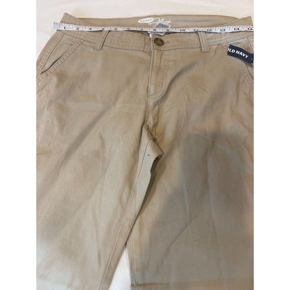 NWT Old Navy Women Chino Pant V/306028 the Flirt Flare Leg Stretch Khaki Size 4 - Picture 3 of 9